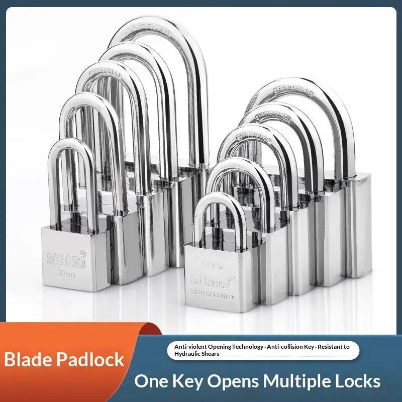 Stainless Steel Keyed Alike Padlock – Cut-Resistant Shackle