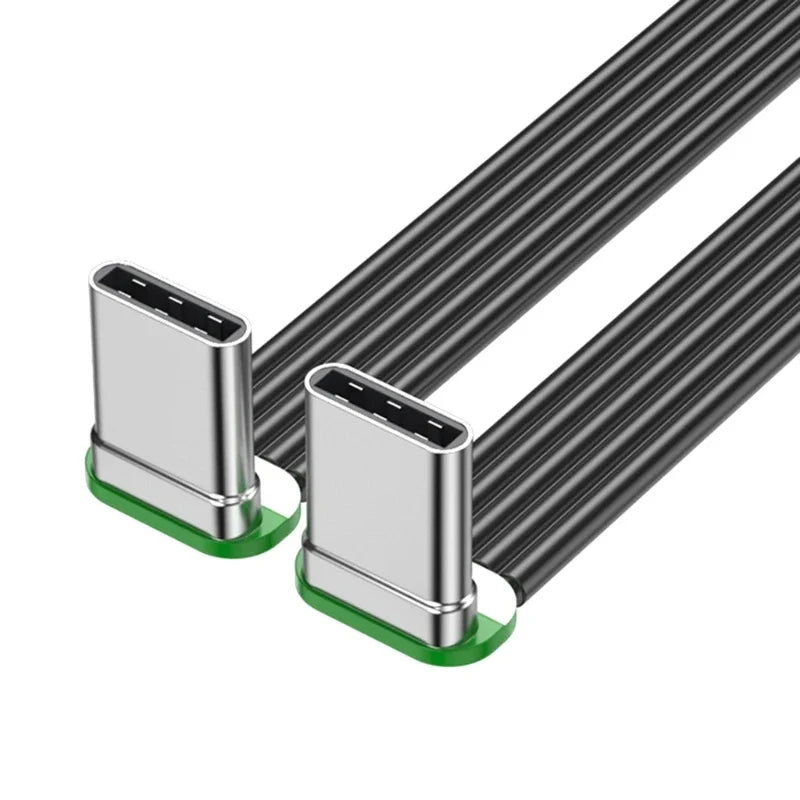 Thin Flat USB-C Cable 20W Fast Charge 480Mbps | 8 Lengths