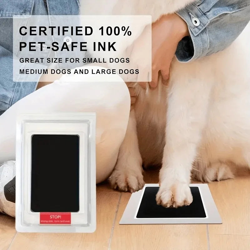 Pet Paw Print Inkless Impression Kit – Dog & Cat Keepsake