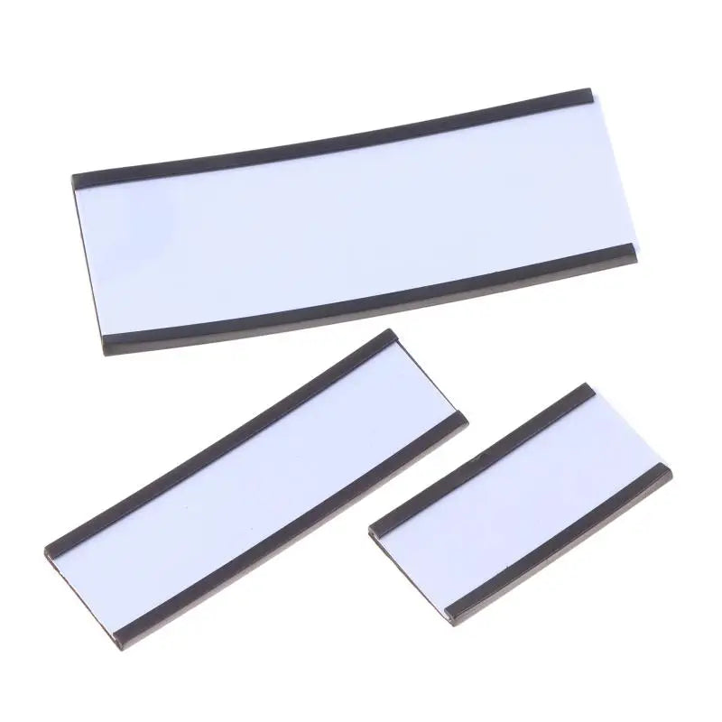 Magnetic C Channel Label Holders – Removable & Reusable