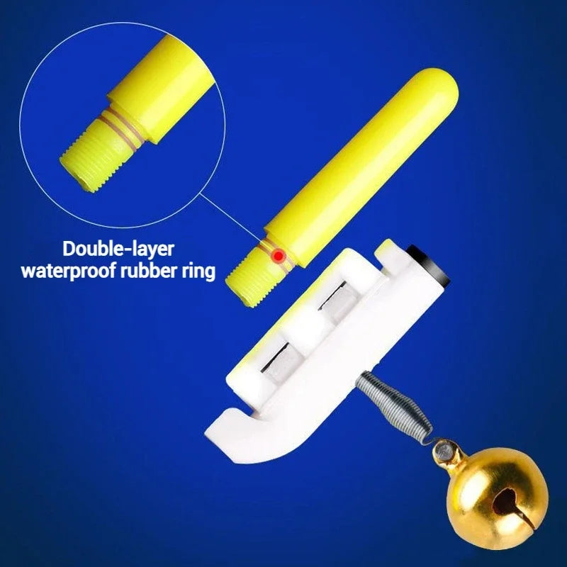 5Pcs LED Fishing Bite Alarm Light Stick Rod Bell CR425