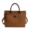 Oversized Canvas Tote Bag – Foldable Women's College Bookbag
