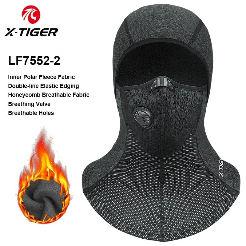 X-TIGER Winter Balaclava Full Face Mask – Windproof Cycling Ski