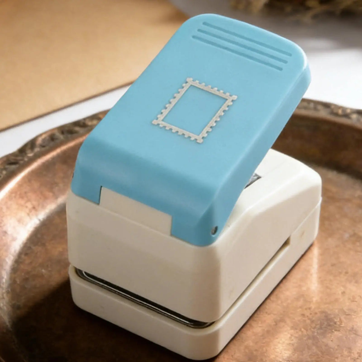 Square Postage Stamp Paper Punch – Craft Shape Cutter