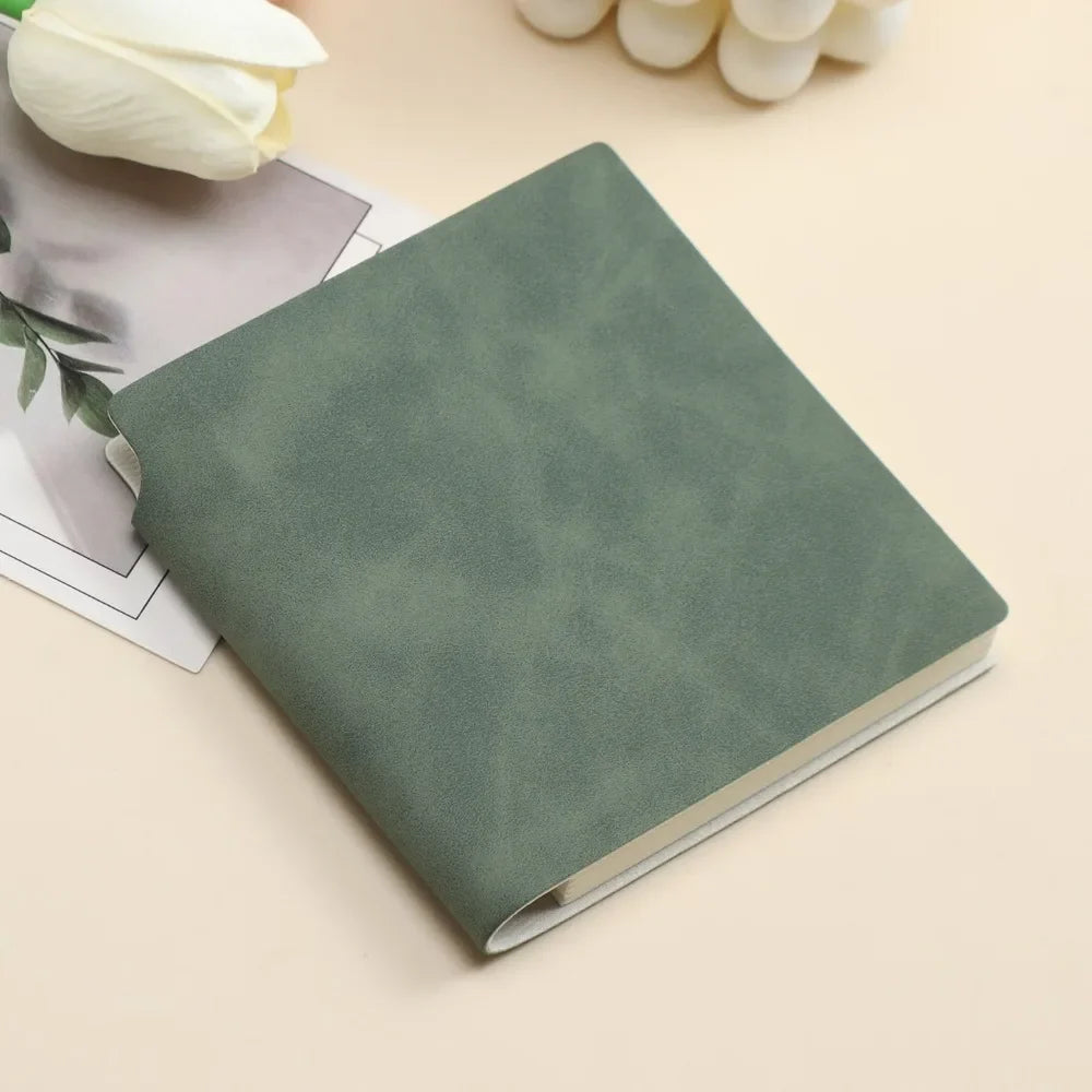 Mini Pocket Notebook Soft PU Cover Blank A7 Journal | Nixie