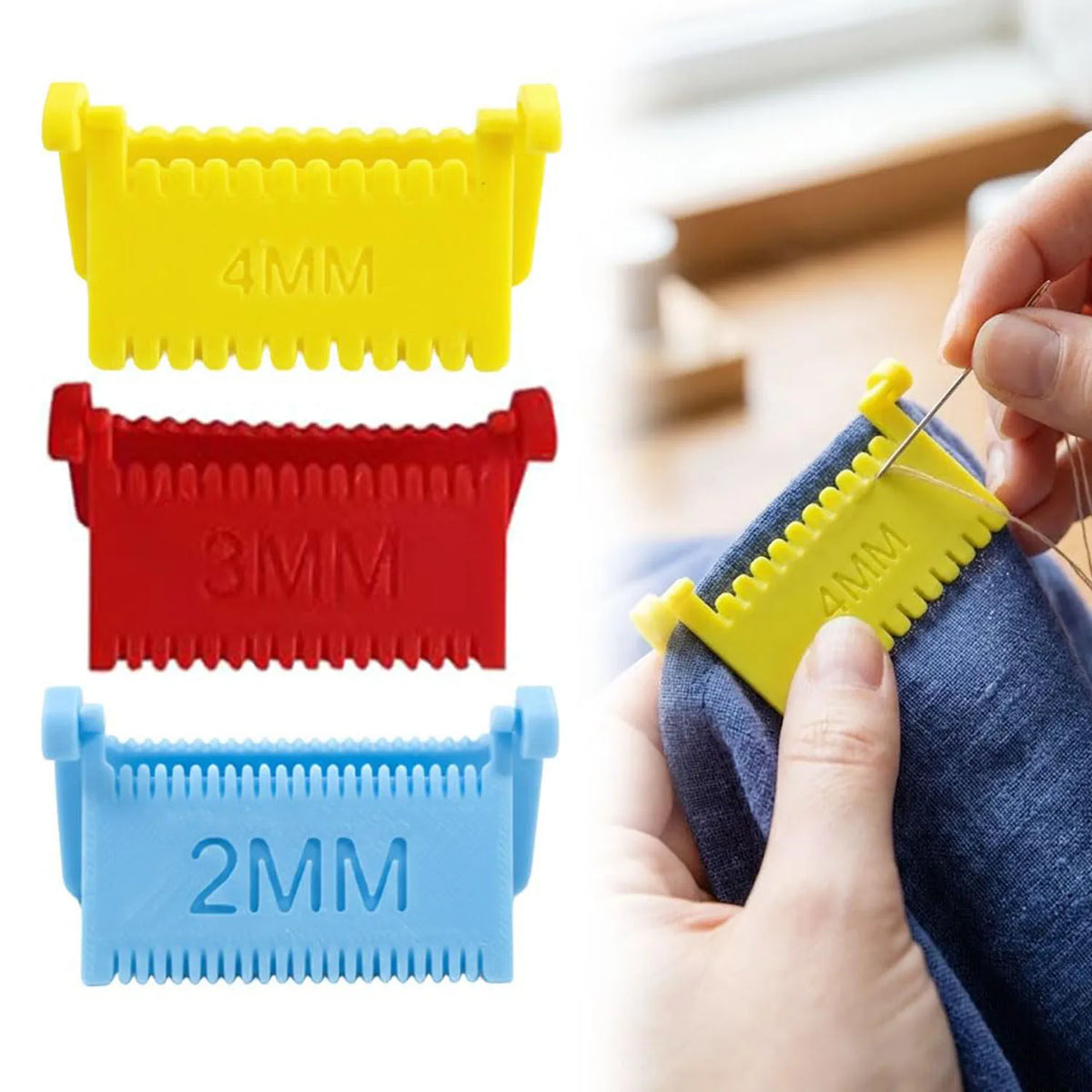 Quilting Sewing Gauge Tool – Hemming, Seam & Edge Stitching