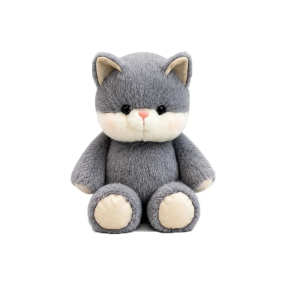 Soft Cat Stuffed Animal Plush Pillow – Cute 17.7" Cuddle Toy