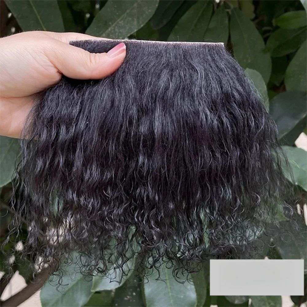 Mohair Lamb Wool Curly Hair Weft – DIY Doll Wig Extensions
