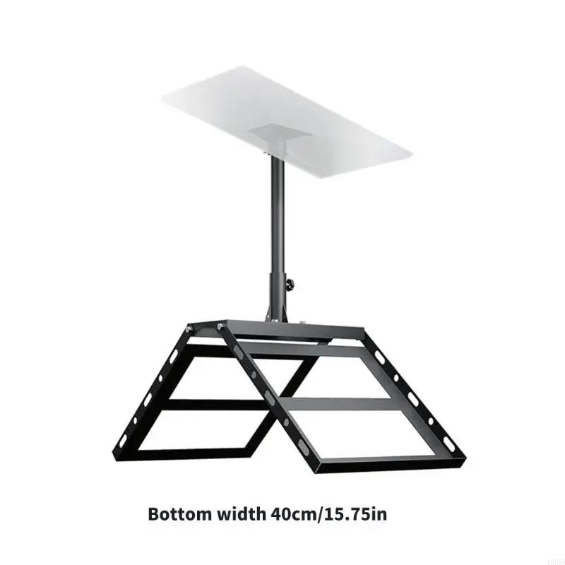 No-Drill Roof Mount Bracket | 0–30° Adjustable | Rustproof Steel