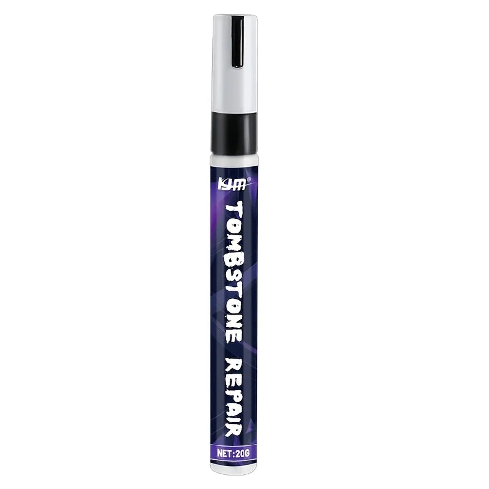 Black Tombstone Restoration Pen – Stone Inscription Marker