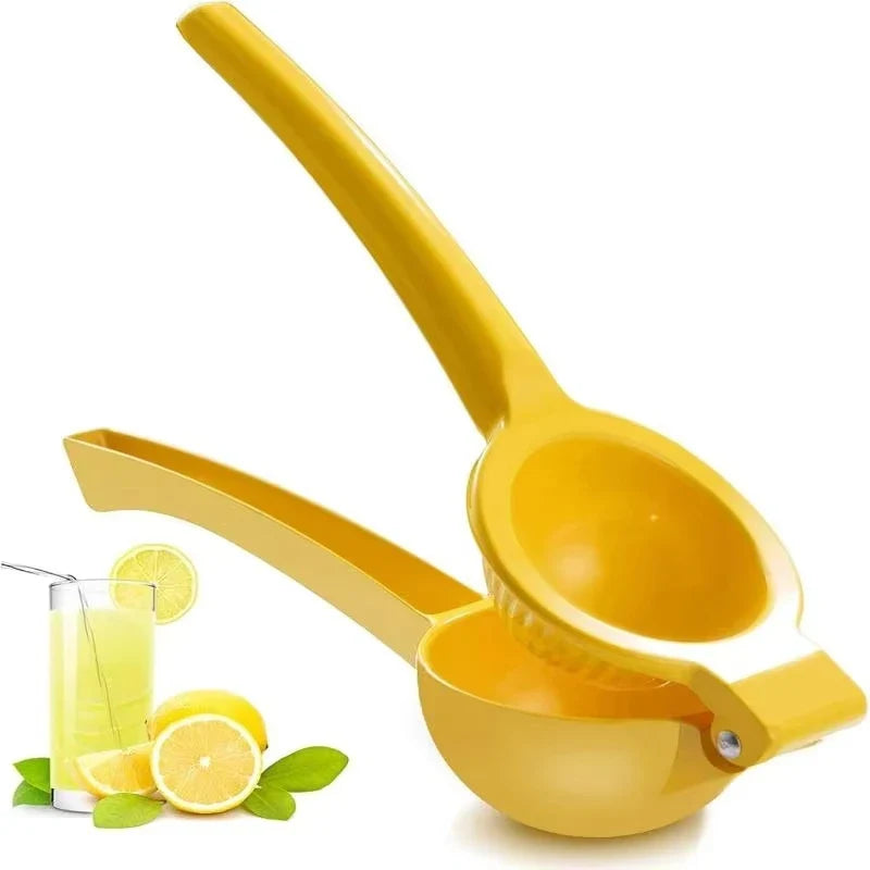 Manual Lemon Squeezer Clip – Mini Portable Aluminum Hand Juicer