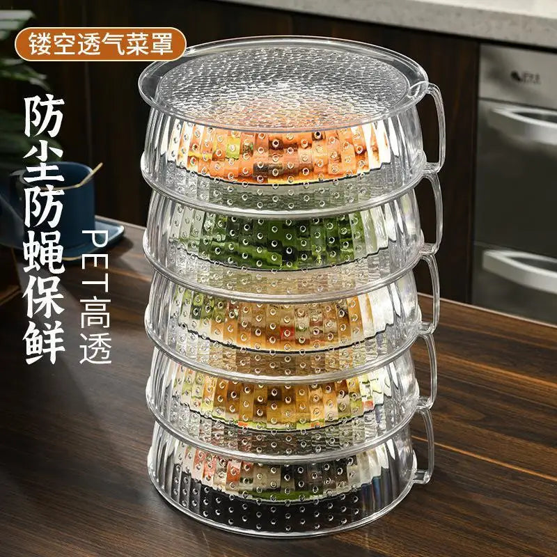 Transparent Multi-Layer Insulated Silicone Food Cover
