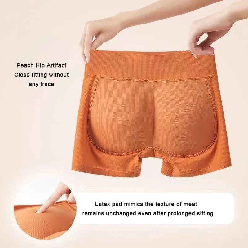 Natural Latex Hip Lifting Shaper Pants – Padded Butt Underwear
