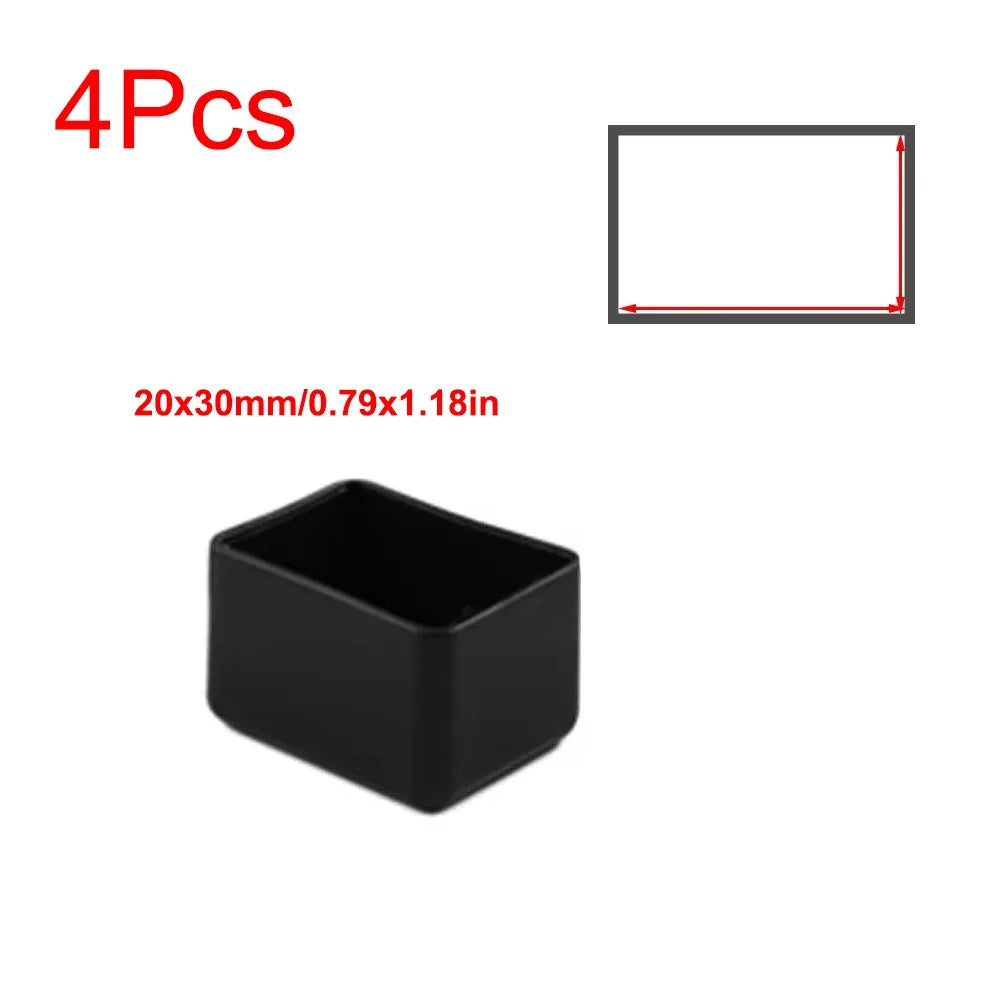Non-Slip Chair Leg Caps – Furniture Floor Protectors 4 Pack