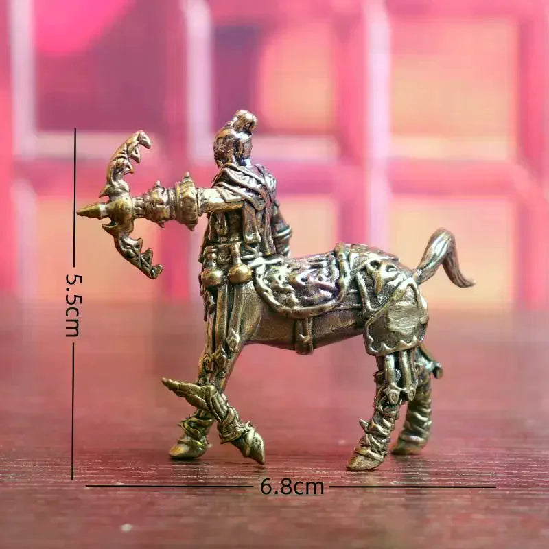 Brass Centaur Sagittarius Ornament | Mythological Desk Décor