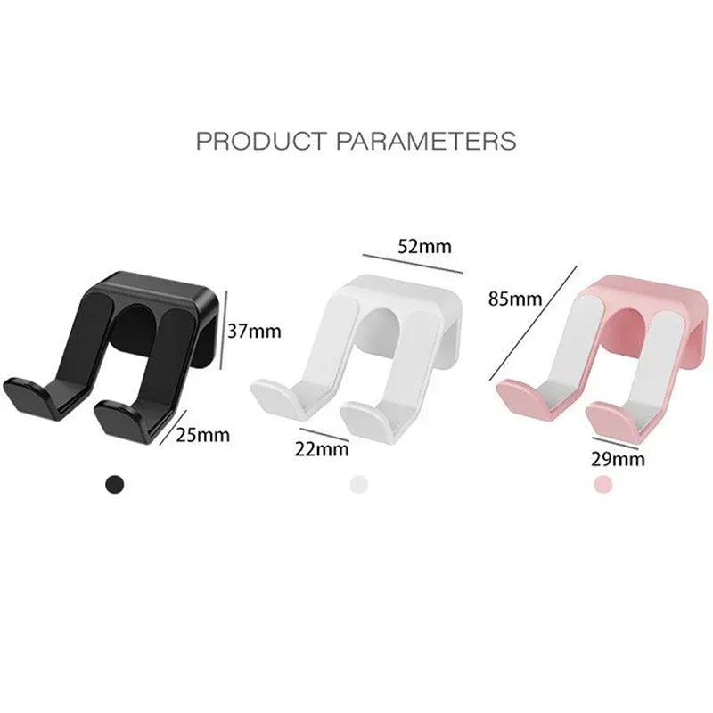 Wall Mount Game Controller Holder & Headset Hanger Rack