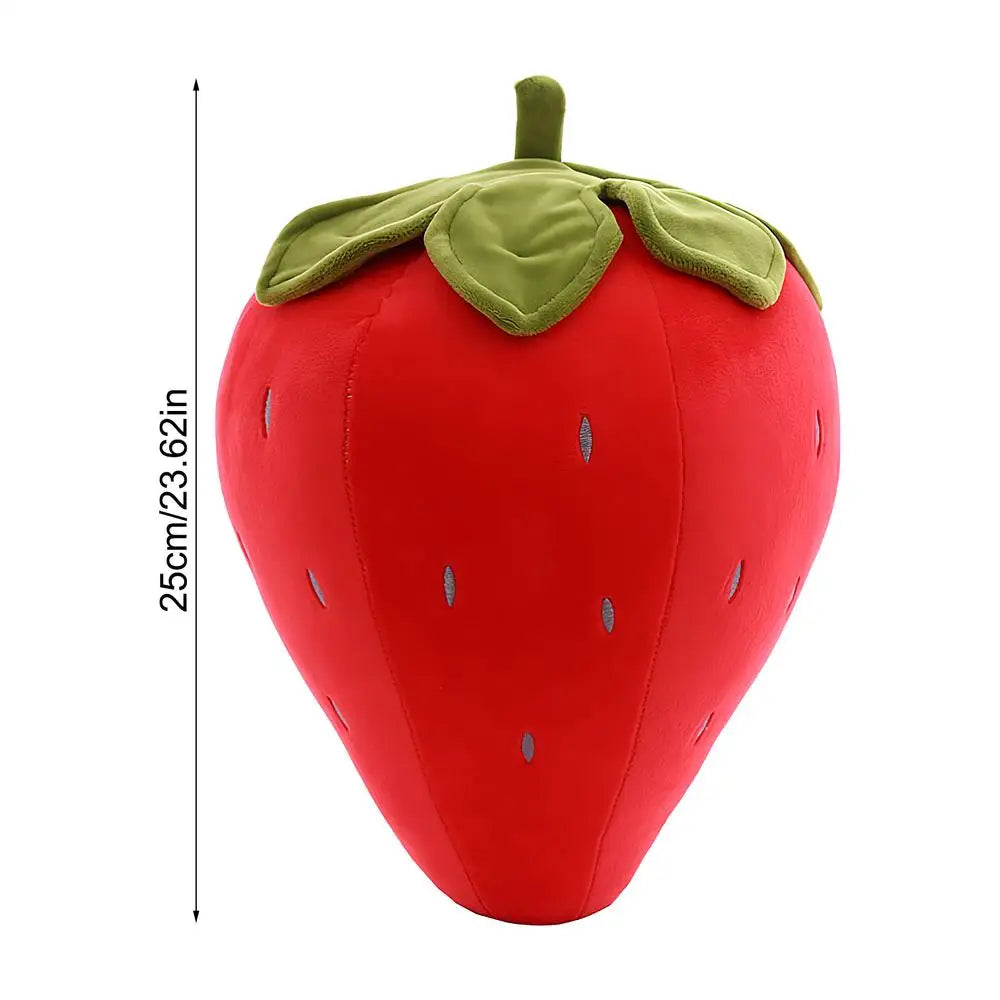 Strawberry Plush Stuffed Pillow Toy for Kids & Toddlers