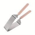 Stainless Steel Cake Dividing Knife & Triangle Cutting Clip