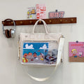 Large Capacity Nylon Crossbody Shoulder Bag for Women & Girls