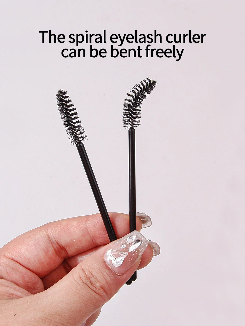 Disposable Spoolie Eyelash & Eyebrow Brushes – 10/20/50 Pcs