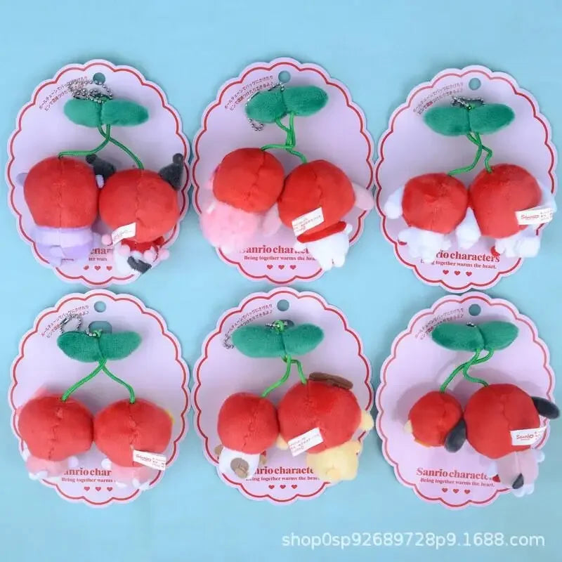 Sanrio Hello Kitty Kuromi Keychain & Makeup Bag Gift Set