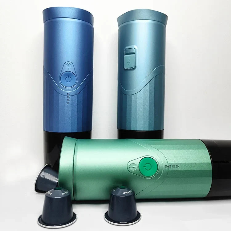 DUTRIEUX Portable Espresso Machine | Capsule & Powder, Battery