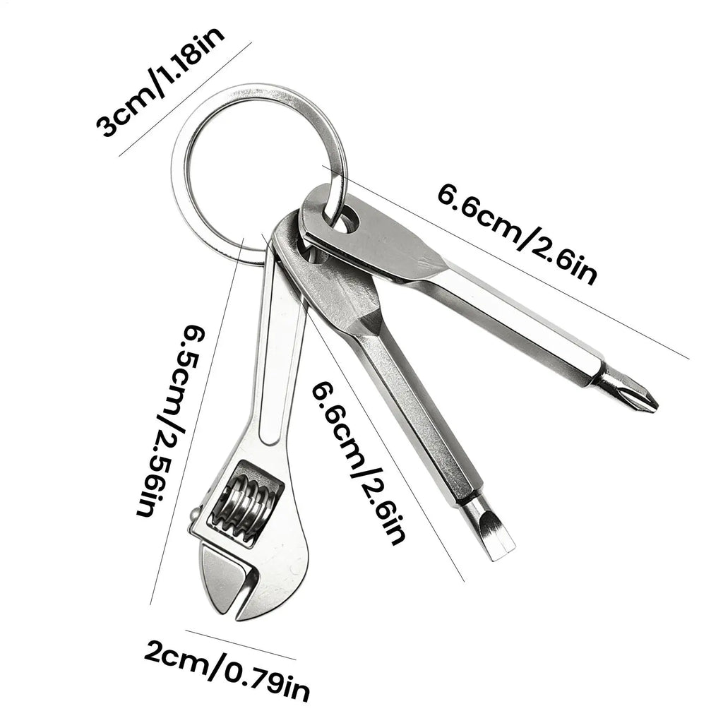 Mini Keychain Screwdriver Set – 3-Piece Portable Repair Kit