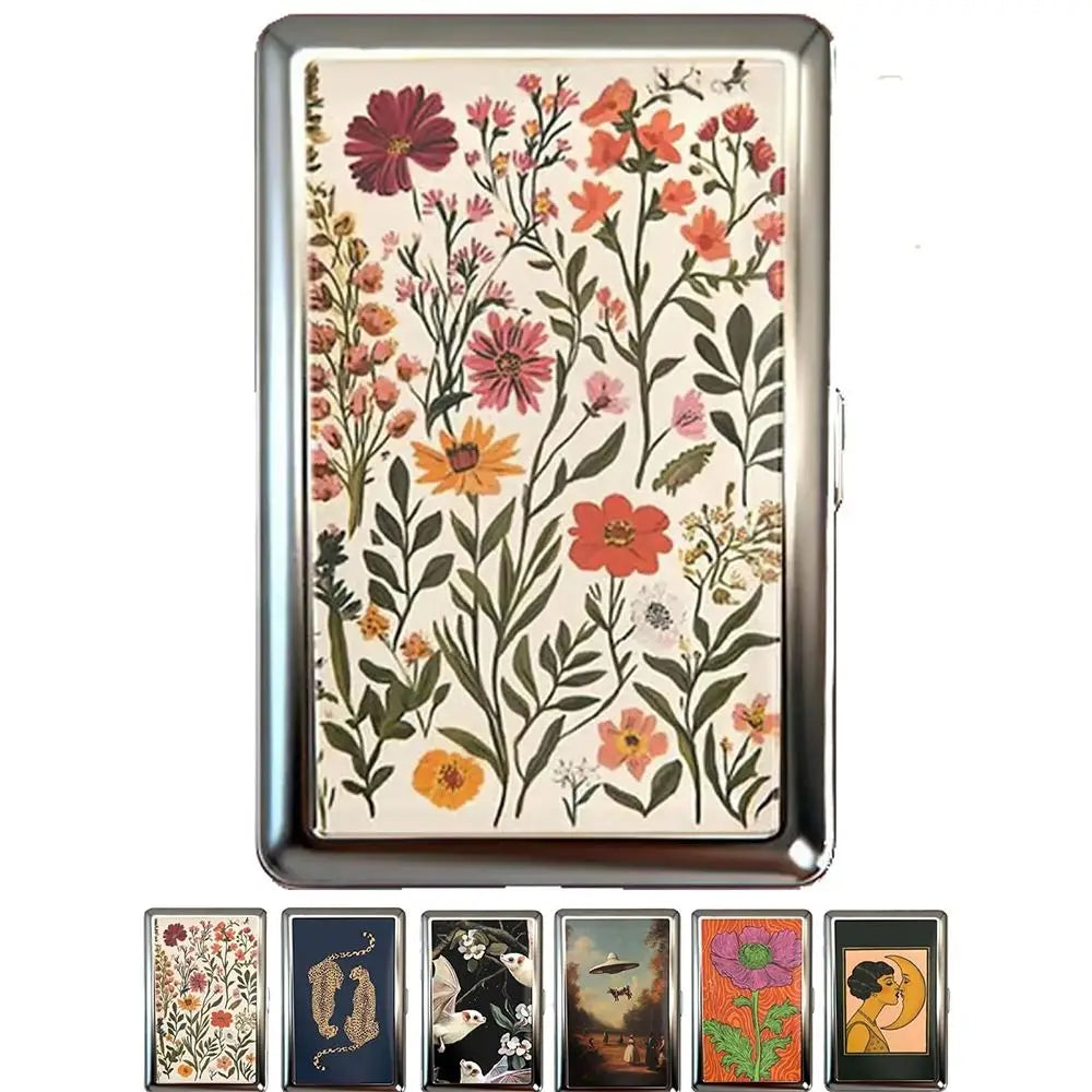 Vintage Metal Card Case – Slim ID & Credit Card Holder