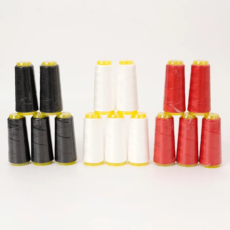 1000 Yards 402 Polyester Serger Thread – Bulk Overlock Cone Spool