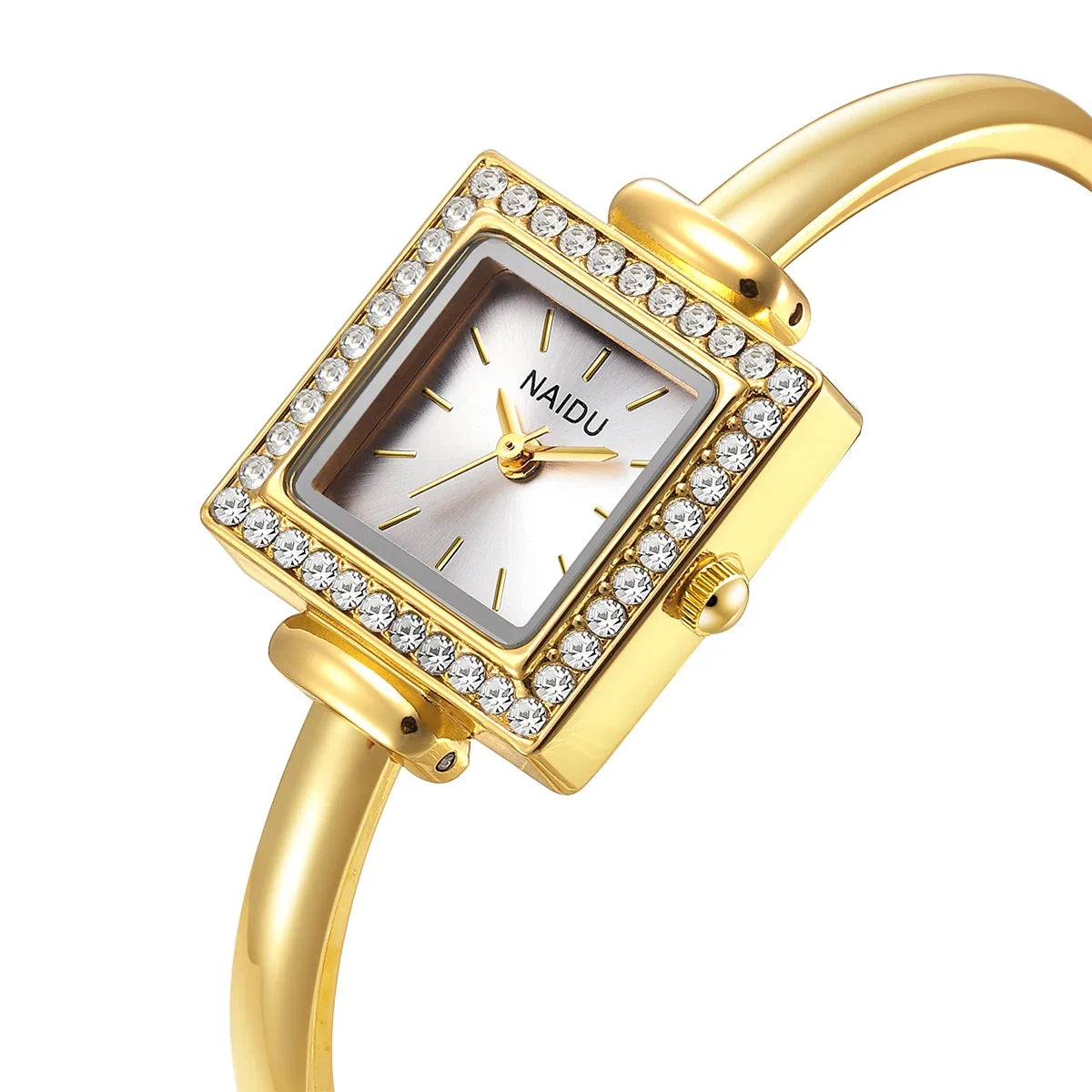 Women's Retro Gold Quartz Watch | Minimalist Stainless Steel