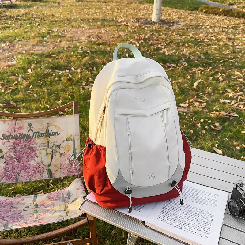 Nixie Large-Capacity Color-Block Hiking Backpack | Lightweight