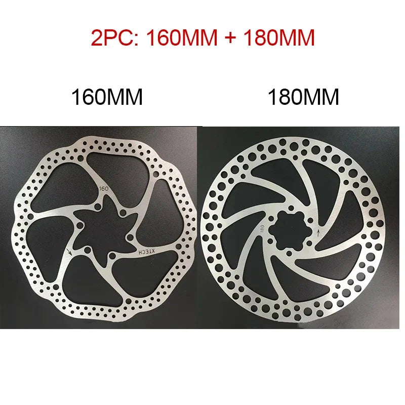 ZOOM MTB Disc Brake Rotor 140-203mm 6-Bolt Stainless Steel