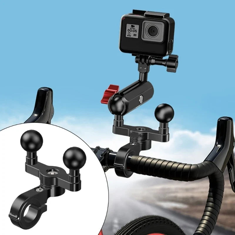 IP67 Waterproof Motorcycle Phone Mount – Aluminium Knob Lock