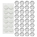 32pc Raised Clear Keyboard Stickers for Long Nails | Transparent