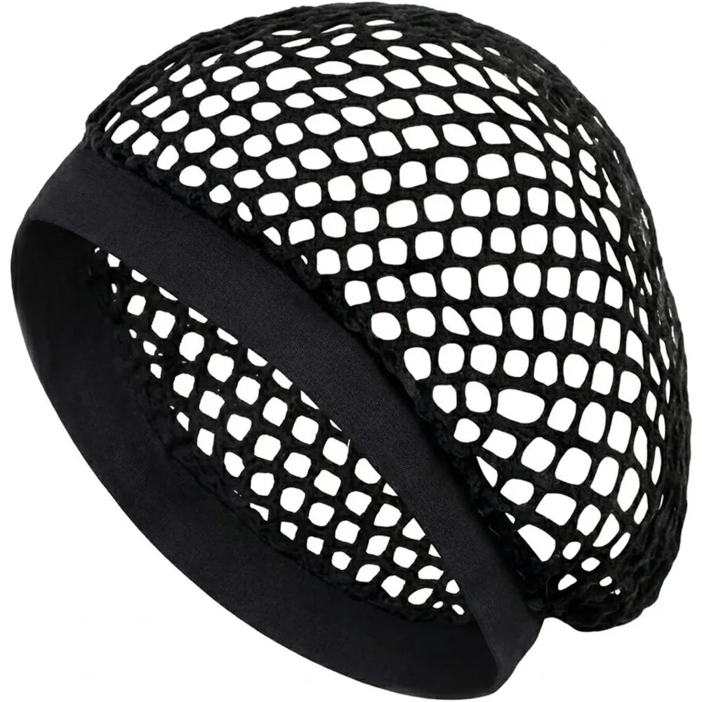 Nixie Mesh Hair Net – Stretchy Sleep Bonnet for Silk Press