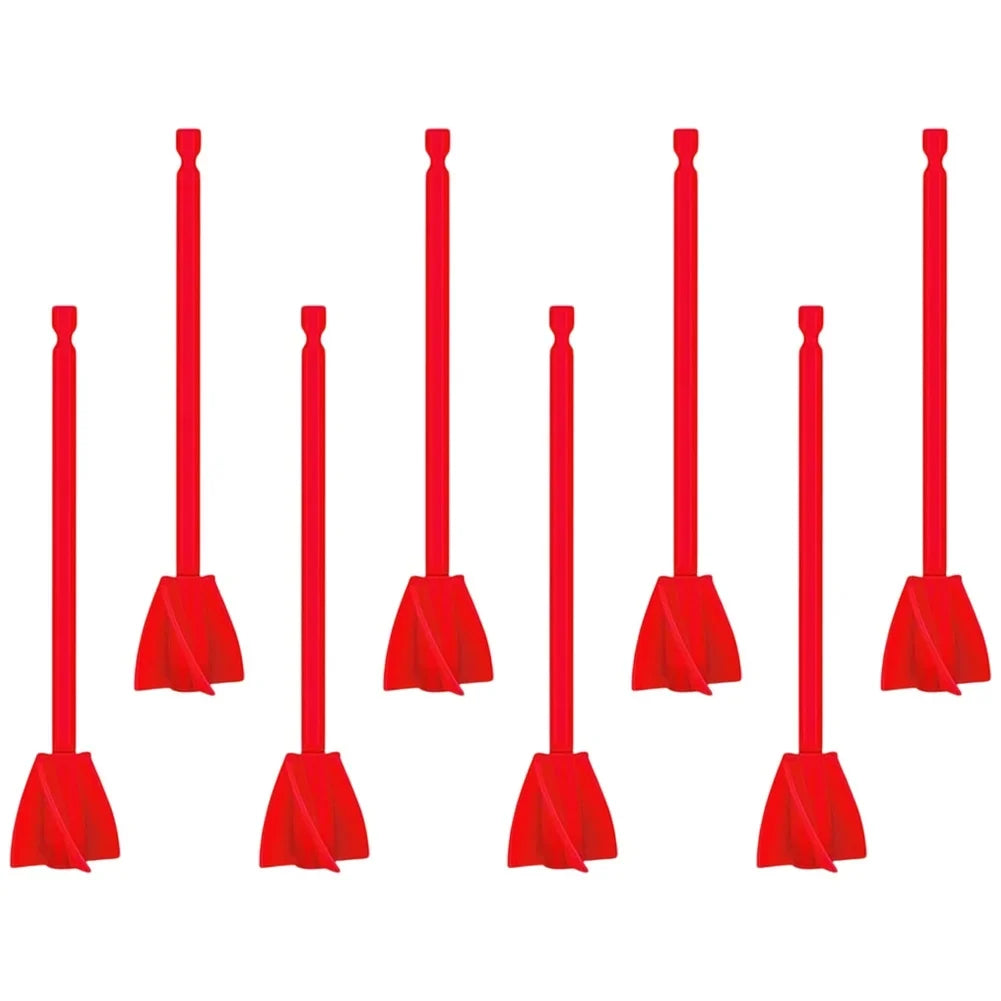 DAZZLEEX 8-Piece Epoxy Resin Mixer Drill Bits | Paint Mixing Rod