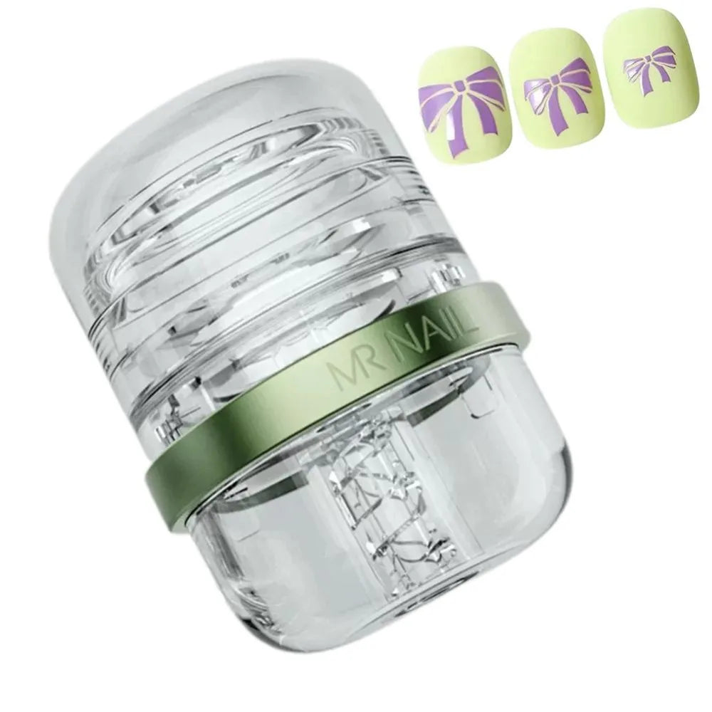Silicone Jelly Capsule Nail Art Stamper | Telescopic Transfer Tool