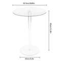 Transparent Acrylic Round Cake Stand | Party Dessert Display