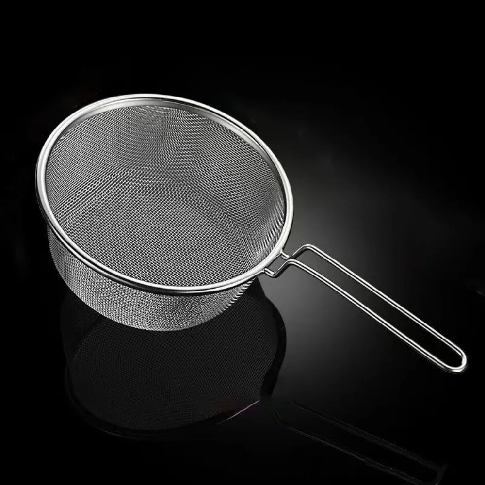 Stainless Steel Strainer Scoop – Frying & Drain Filter Spoon