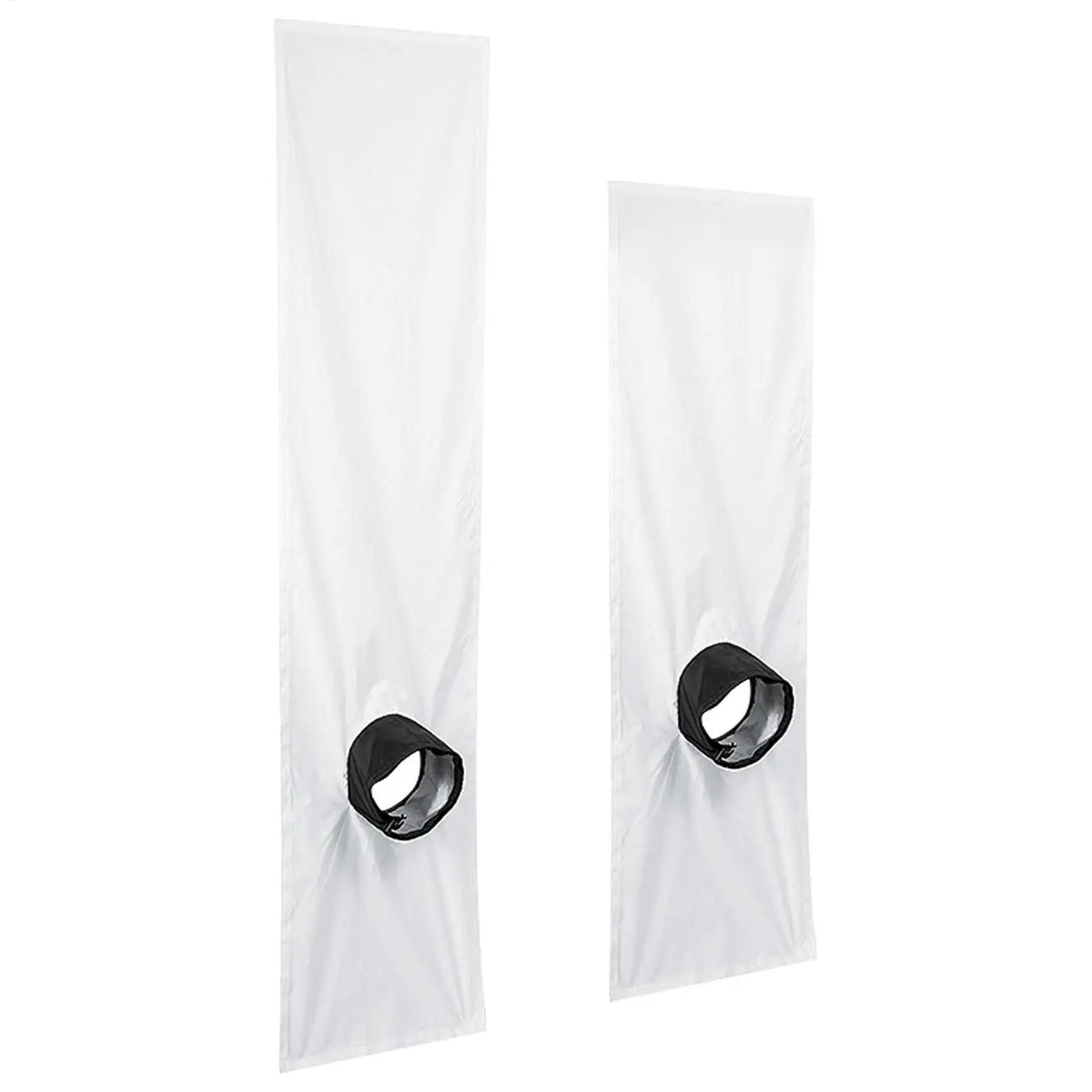 AC & Dryer Window Sealing Cloth – No-Drill Soft Cloth Baffle