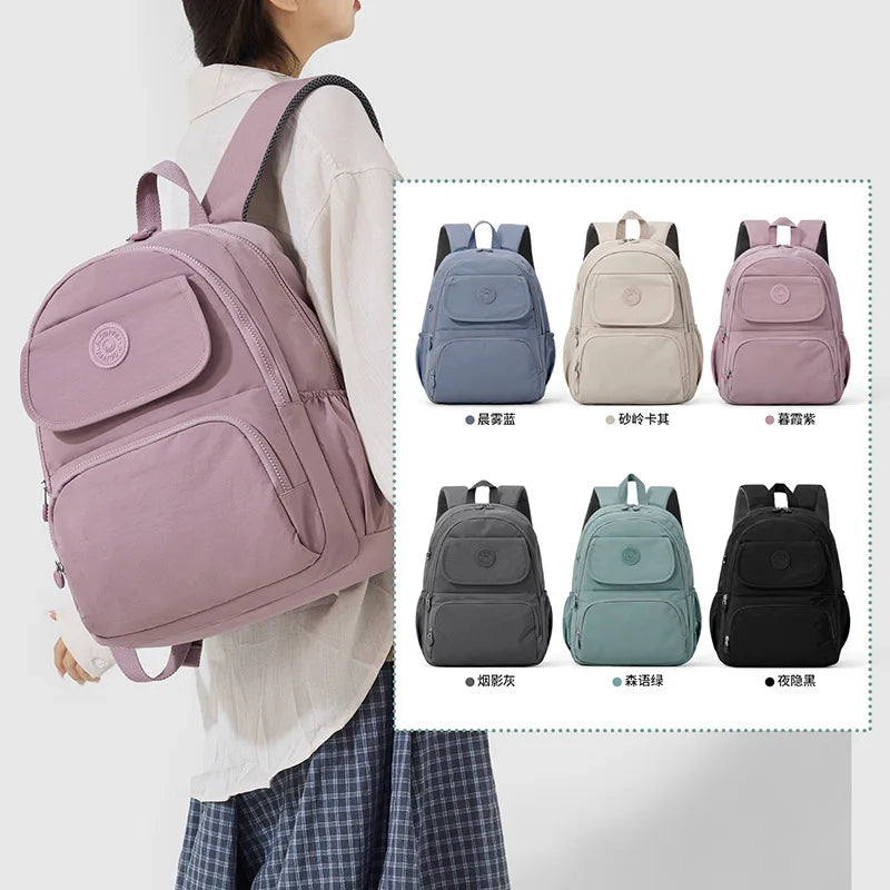Nixie Large Capacity Waterproof Oxford Travel Backpack