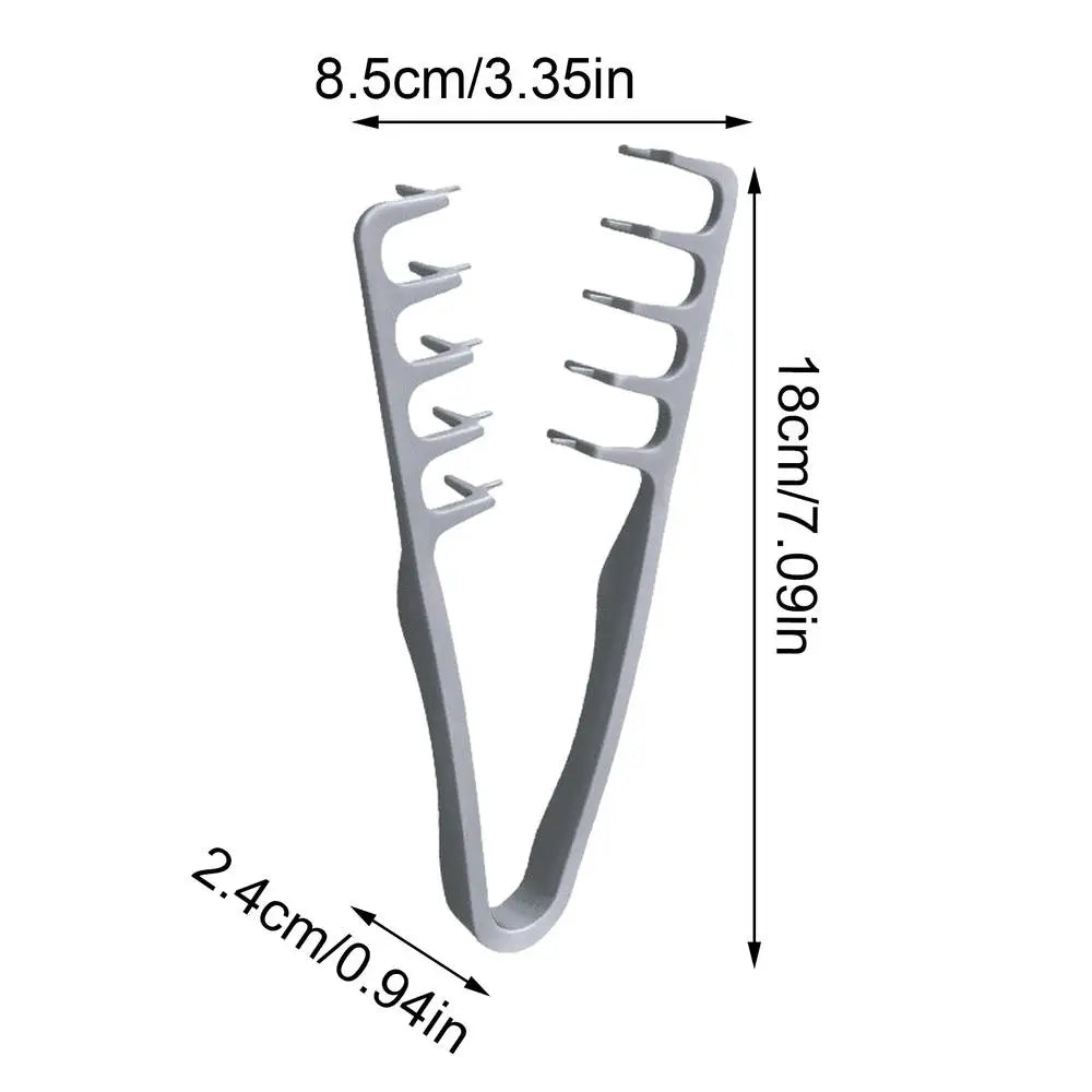 Wide-Tooth Volumizing Hair Comb for Styling & Detangling