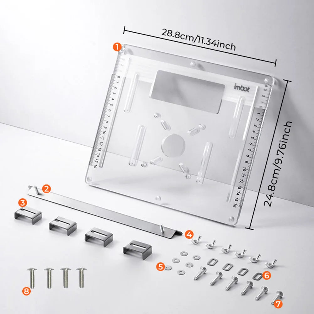 DAZZLEEX PC Transparent Flip Board | Gypsum Board Cutting
