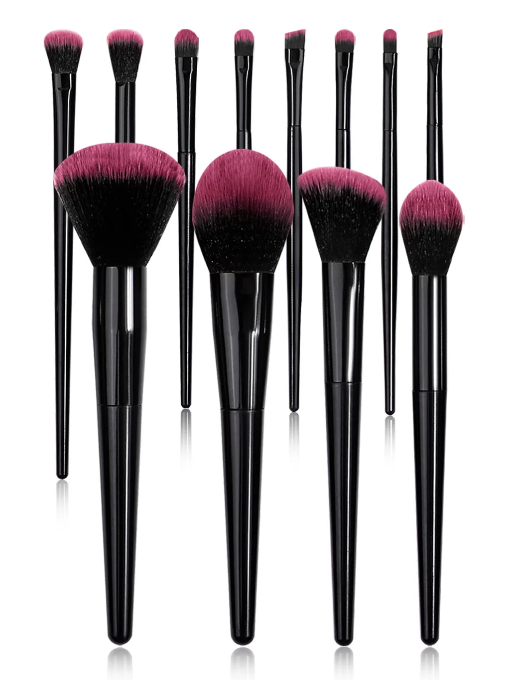 12Pcs Soft Makeup Brush Set – Foundation, Blush & Eyeshadow