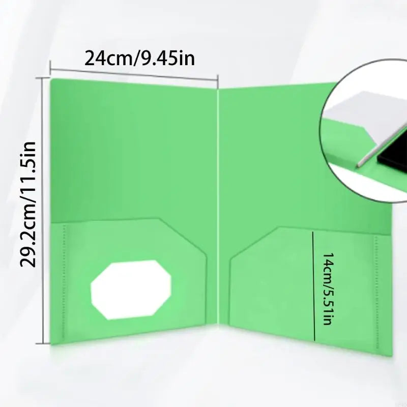 Two-Pocket Document Folders 7-Pack | A4 Assorted Colors