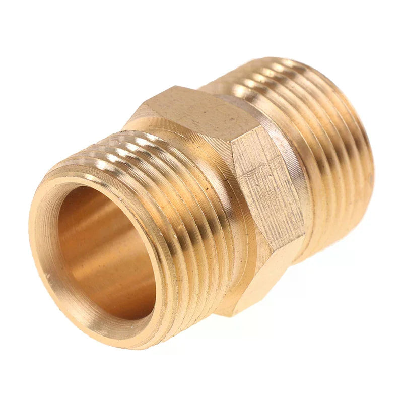 M22 Brass Hose Connector Adapter for Pressure Washers