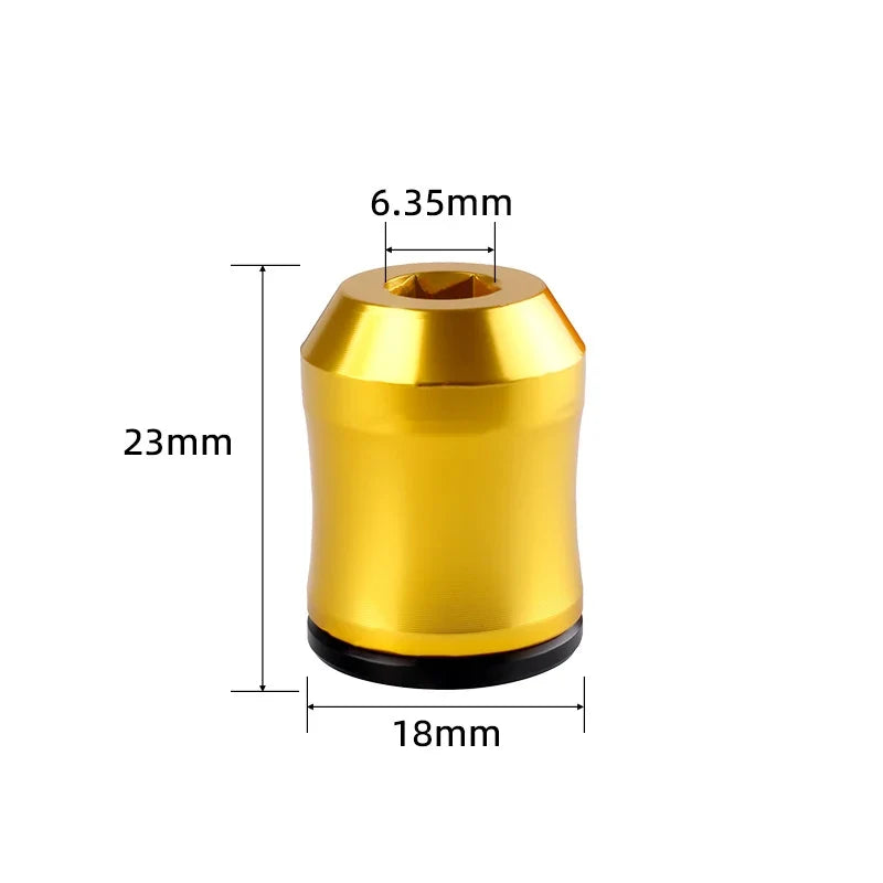 Magnetic Screwdriver Bit Ring 6.35mm Aluminum Alloy Magnetizer