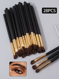 28-Piece Professional Eye Makeup Brush Set | Nixie