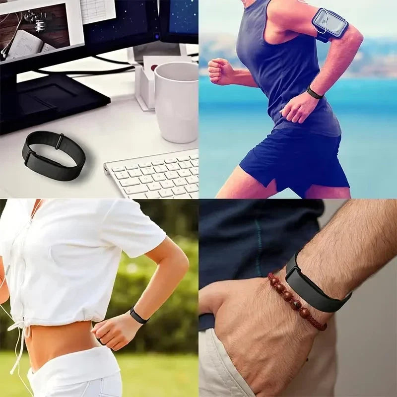 Silicone Sport Watch Band for Fitbit – Sweatproof Replacement Strap