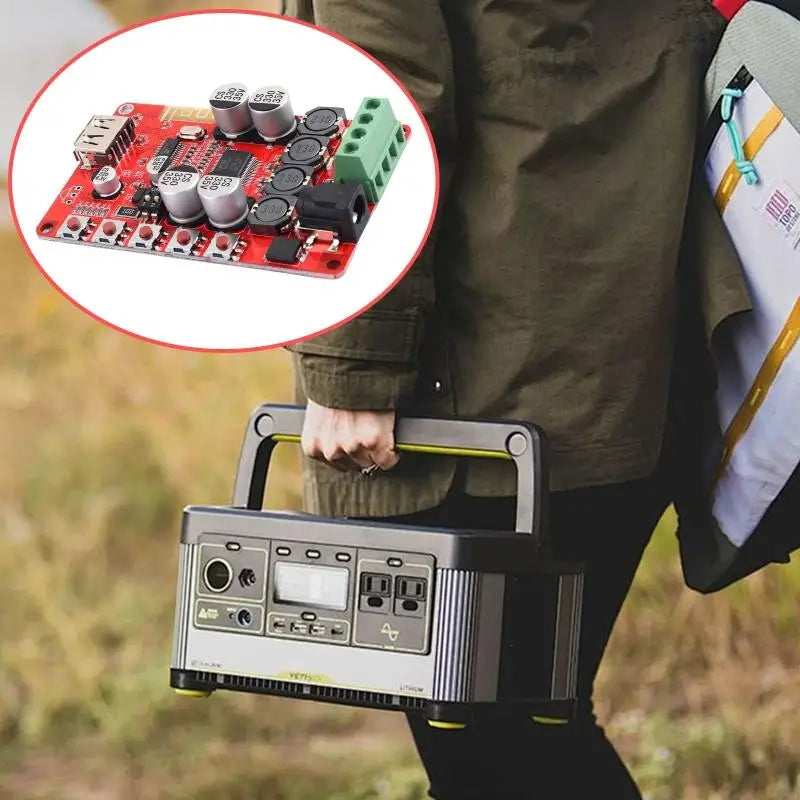Stereo Bluetooth Amplifier Board 2×25W Desktop Speaker Module
